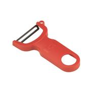 Kuhn 2782, Red Rikon Original Swiss Peeler, Plastic