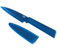 Kuhn Rikon 26603 Colori+ Non-Stick Paring Knife, Blue, Stainless Steel, 4"