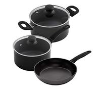 Kuhn Rikon 3-Piece Non-Stick Forged Aluminium Cookware Set, Induction Pots