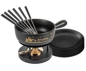 Kuhn Rikon 32320 Cheese Fondue, Clay