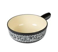 KUHN RIKON 32322 Cheese Fondue, Cast Iron, Black