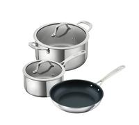 Kuhn Rikon Allround 3pc Saucepan, Casserole & Frying Pan Set