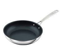 KUHN RIKON Allround Oven-Safe Induction Non-Stick Frying Pan, 20 cm, Stainless Steel, Silver
