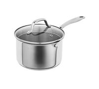 Allround Plus Stainless Steel Saucepan with Draining Lid, 20cm/3.7L Kuhn Rikon Silver One Size