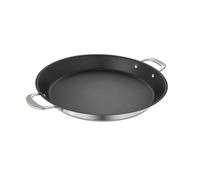 Kuhn Rikon Allround Stainless Steel Non-Stick Paella Pan, 28cm in Silver Kuhn Rikon Silver
