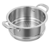 Kuhn Rikon Allround 18/10 Stainless Steel Steamer Insert. Steamer Basket Colander with Twin Handles for all 18cm Pots & Pans. Great for Meat, Fish & Vegetables. Lifetime Kuhn Rikon Cookware Guarantee