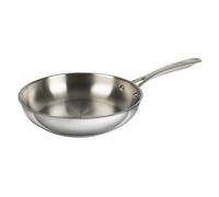 Kuhn Rikon Allround Stainless Steel Uncoated Frying Pan, 24Cm