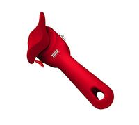 Kuhn Rikon Can Opener, Lid-Lifting Pincers, Stainless Steel Blade, Red