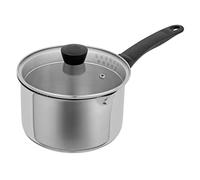 Kuhn Rikon Classic Plus Stainless Steel Induction Safe Saucepan with Draining Lid, 16cm/1.9L in Silver Kuhn Rikon Silver