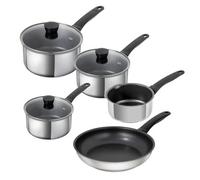 Kuhn Rikon Classic Stainless Steel Induction Safe 5-Piece Mixed Cookware Set