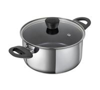 Kuhn Rikon Classic Stainless Steel Non-Stick Induction Safe Casserole Pot, 24Cm/5.3L