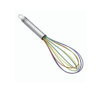 KUHN RIKON 22265 Whisk, Small 8" / 22 cm, Silicone, Rainbow-Coloured