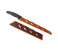Kuhn Rikon Colori Serrated Bread Knife with Stainless Steel Blade. Chef Knife for Bread. Serrated Kitchen Knife - 3 Year Kuhn Rikon Kitchen Accessories Guarantee,40.4 x 5 x 2.2 cm