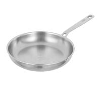 Kuhn Rikon Culinary Fiveply Oven Proof Uncoated Stainless Steel & Aluminium Frying Pan with Welded Stay-Cool Handle, 20cm. Induction Safe Pan. Dishwasher Safe Cookware Guarantee