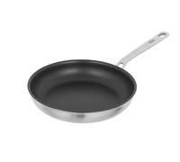 Kuhn Rikon Culinary Fiveply Oven Proof Non Stick Stainless Steel & Aluminium Frying Pan with Welded Stay-Cool Handle, 28cm. Induction Nonstick Pan. Dishwasher Safe Cookware Guarantee