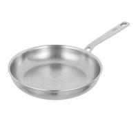 Kuhn Rikon Culinary Fiveply Oven Proof Uncoated Stainless Steel & Aluminium Frying Pan with Welded Stay-Cool Handle, 28cm. Induction Safe Pan. Dishwasher Safe Cookware