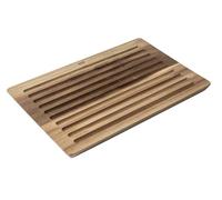 Kuhn Rikon Culinary Forged Acacia Bread Cutting Board - Wooden Crumb-Catcher Board with Non-Slip Feet - Durable, Easy-Lift Design for Clean and Safe Bread Slicing