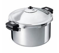 Kuhn Rikon Duromatic Hotel Pressure Cooker Side Grips - Silver - 8.0L / 28cm - 8L/28cm