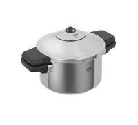 Kuhn Rikon Pressure Cooker Duromatic Inox 2.5L/20cm Food Steamer with Side Grips. Multi Cooker Hotpot with Auto Lock Lid. Stainless Steel Pot. Instant Cook Pot - 10 Year Kuhn Rikon Cookware Guarantee