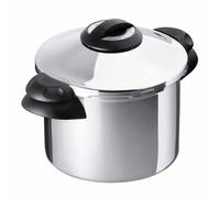Kuhn Rikon Duromatic Top Stainless Steel Pressure Cooker with Side Grips, 8 Litre / 24 cm