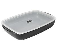 Kuhn Rikon - EASY GLASS Dish non-stick coated with Lid 3.6L / Large