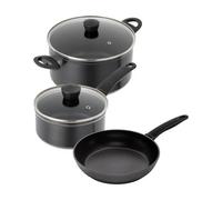 Kuhn Rikon Easy Induction 3 Piece Cookware and Frying Pan Set