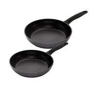 Kuhn Rikon Easy Induction Aluminium Non-Stick Frying Pan, Set Of 2, 24Cm And 28Cm