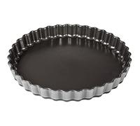 Kuhn Rikon Easy Ovenware Non-Stick Quiche and Tart Pan, 27 cm, Glass