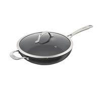 Kuhn Rikon Easy Pro Induction 28cm Saute Pan with Helper Handle & Glass Lid