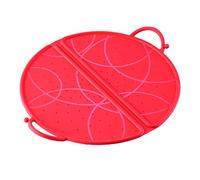 KUHN RIKON Foldable Splatter Guard, 12-Inch, Red