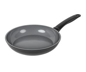 Kuhn Rikon Frying Pan 24cm, 100% Recycled Aluminium Pan with Reinforced Non-PFAS Ceramic Coating & Stay-Cool Handle. Suitable for All Hobs, Including Induction. Oven & Dishwasher Safe - Easy Ceramic