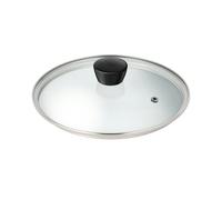 Kuhn Rikon Classic 18cm Glass Lid, Stainless Steel, White