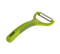 Kuhn Rikon Green Serrated Y Peeler with Stainless Steel Blade. Vegetable Peeler. Veg Peelers. Sharp Potato Peelers for Kitchen - 3 Year Kuhn Rikon Kitchen Accessories Guarantee