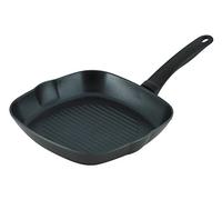 Kuhn Rikon Grill Pan 26cm x 26cm, Forged Aluminium Non-Stick Griddle Pan