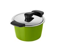 Kuhn Rikon Hotpan Swiss Made Time And Energy Saving Casserole Pot, Green, 14Cm/1L