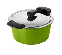 Kuhn Rikon Hotpan Swiss Made Time And Energy Saving Casserole Pot, Green, 18Cm/2L