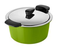 Kuhn Rikon Hotpan Swiss Made Time And Energy Saving Casserole Pot, Green, 22Cm/3L