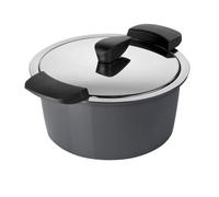 Kuhn Rikon Hotpan Swiss Made Time And Energy Saving Casserole Pot, Grey, 18Cm/2L