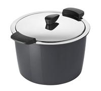 Kuhn Rikon Hotpan Swiss Made Time And Energy Saving Casserole Pot, Grey, 22Cm/5L