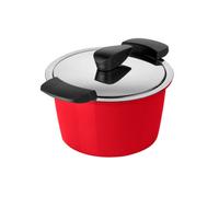 KUHN RIKON Hotpan Serving Casserole Pot, 1 Litre/14 cm, Red