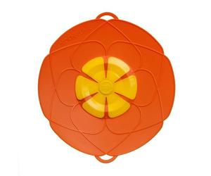 Kuhn Rikon Kochblume Spill Stopper for 14-24cm Pots + Pans Orange 72010.03