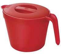 Kuhn Rikon Microwave Jug, Large, 23 cm, Red, 13 x 24 x 15 cm