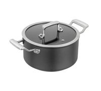 Kuhn Rikon New Life Pro Swiss Made Recycled Aluminium Induction Safe Casserole Pot, 24Cm/6L
