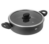 Kuhn Rikon New Life Swiss Made Recycled Aluminium Induction Safe Shallow Casserole Pot, 24Cm/3L