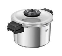 Kuhn Rikon Pressure Cooker Duromatic Neo Food Steamer with Side Grips. Multi Cooker Hotpot with Auto Lock Lid. Stainless Steel Pot. Instant Cook Pot (3.5L/20cm)