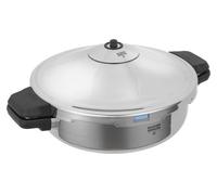Kuhn Rikon 30330 Duromatic Hotel Stainless Steel Frying Pan, 5 Litre / 28 cm, Silver