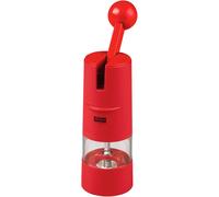 Kuhn Rikon Ratchet Grinder for Salt, Black Peppercorns or Spices. Salt Red