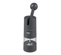 Kuhn Rikon Ratchet Spice Grinder, Ceramic Mill for Salt and Pepper, Grey