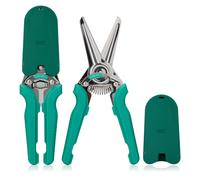 Kuhn Rikon Set of 2 Classic Shears with Magentic Sheath AQUA