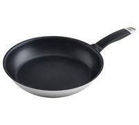 Kuhn Rikon Silver Star Non-Stick Stainless Steel Frying Pan, 20 cm